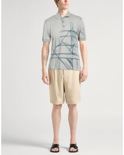 Polo Brioni de hombre de color White