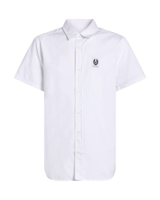 Belstaff White Shirt Cotton for men