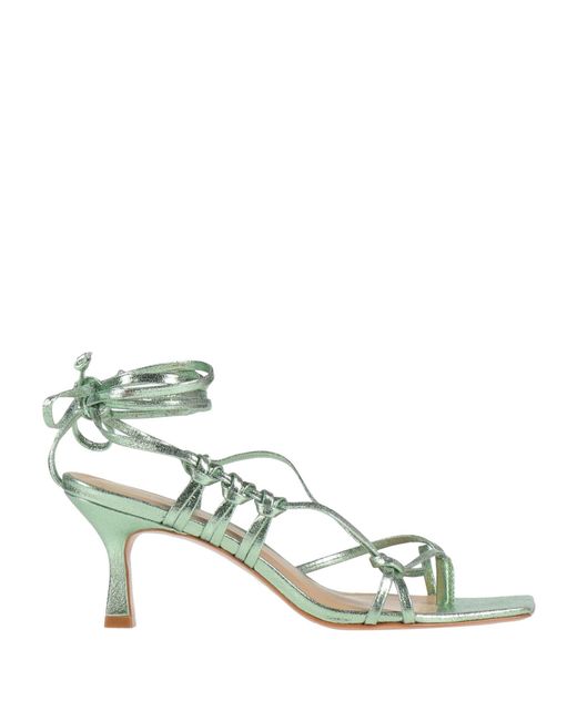 Carrano Green Thong Sandal