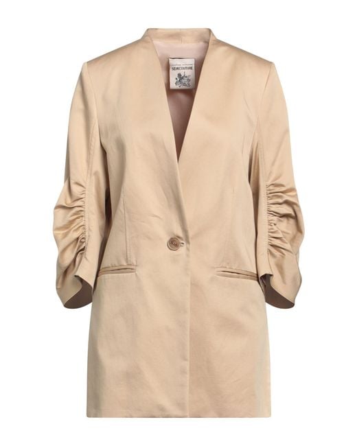 Semicouture Natural Blazer