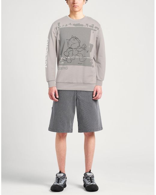 Sudadera Iceberg de hombre de color Gray