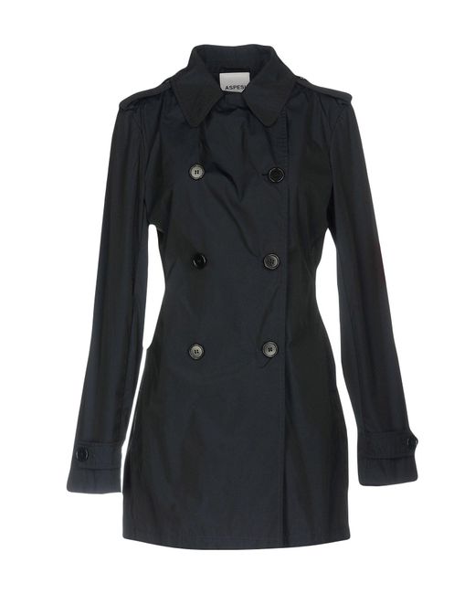 Aspesi Black Overcoat