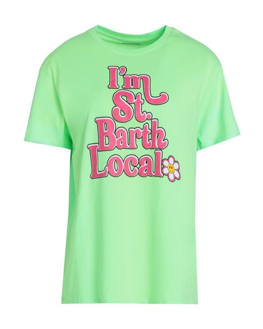 Camiseta Mc2 Saint Barth de color Green