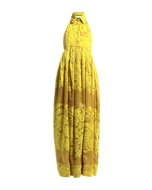 Rosie Assoulin Yellow Long Dress