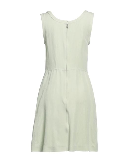 Jil Sander Green Mini Dress