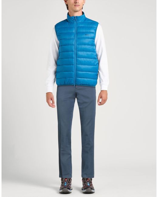 Drumohr Blue Pants Cotton, Elastane for men