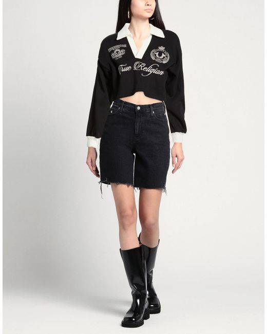 True Religion Black Sweatshirt