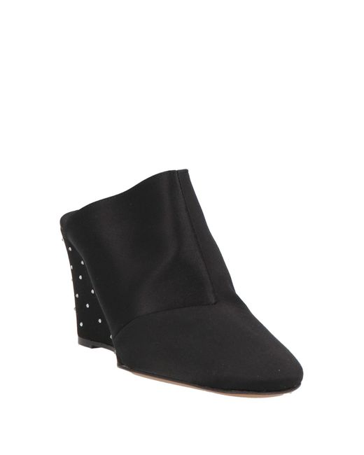 Forte_forte Black Mules & Clogs