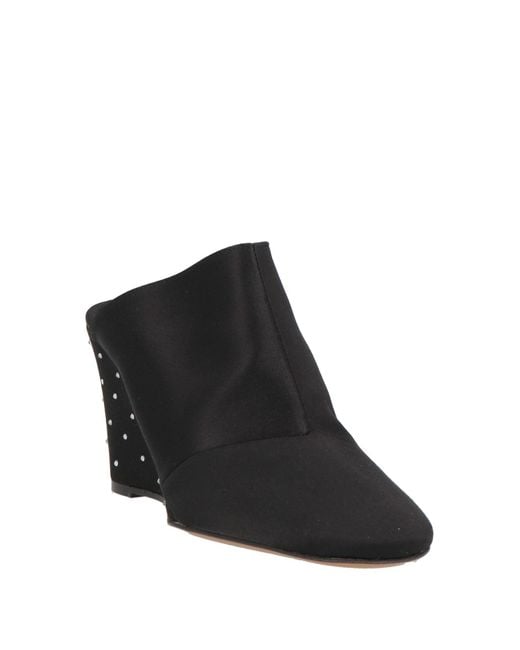 Forte Forte Black Mules & Clogs
