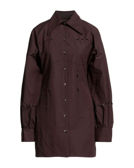 Nanushka Brown Mini Dress
