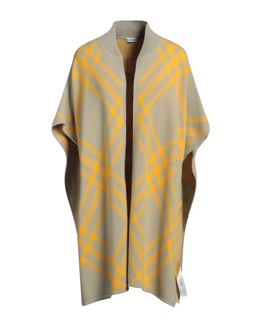 Burberry Yellow Cape Wool