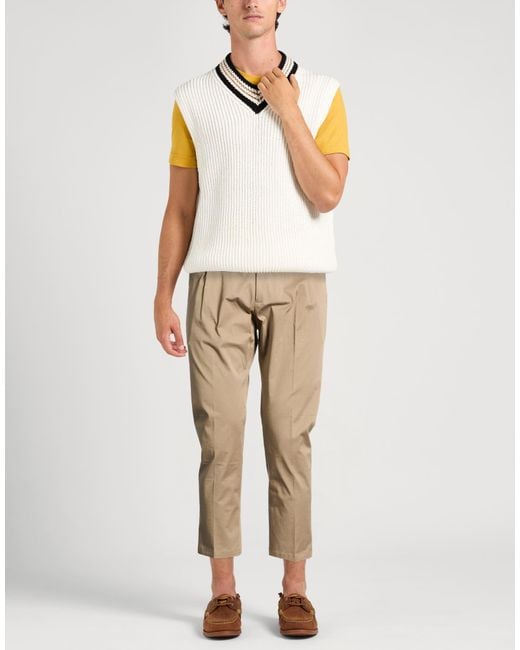 Low Brand Natural Pants for men