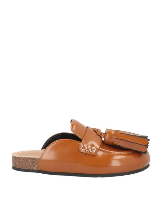 J.W. Anderson Brown Mules & Clogs