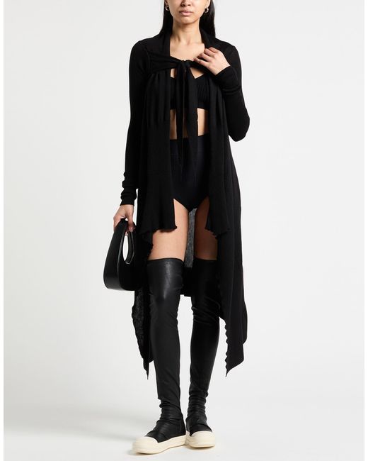 Rick Owens Black Cardigan