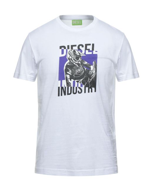 diesel white t shirt mens