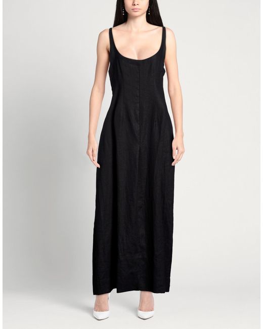 Faithfull The Brand Black Maxi Dress