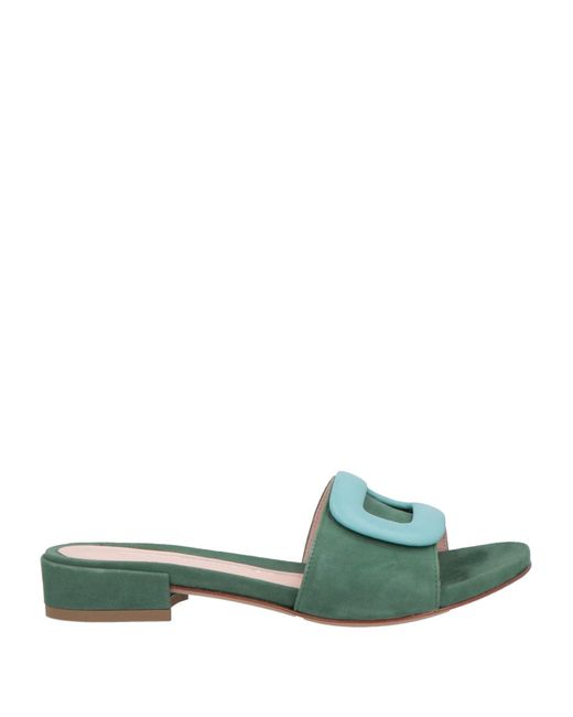 Norma J. Baker Green Sandals