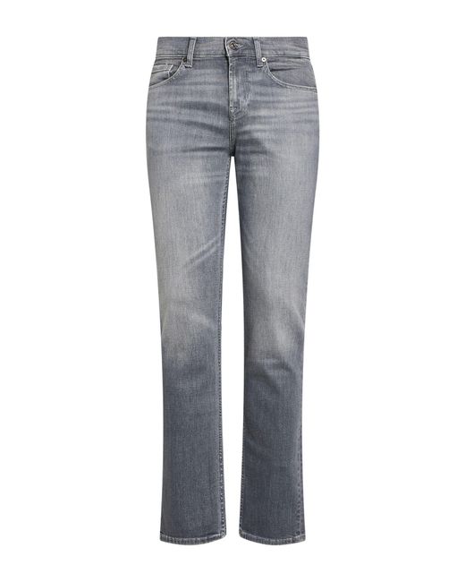7 For All Mankind Gray Jeans Cotton, Elastane for men
