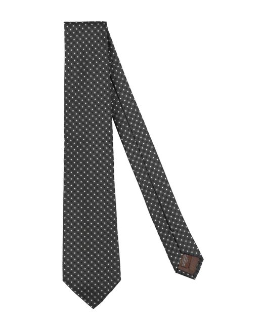 Canali Gray Ties & Bow Ties for men