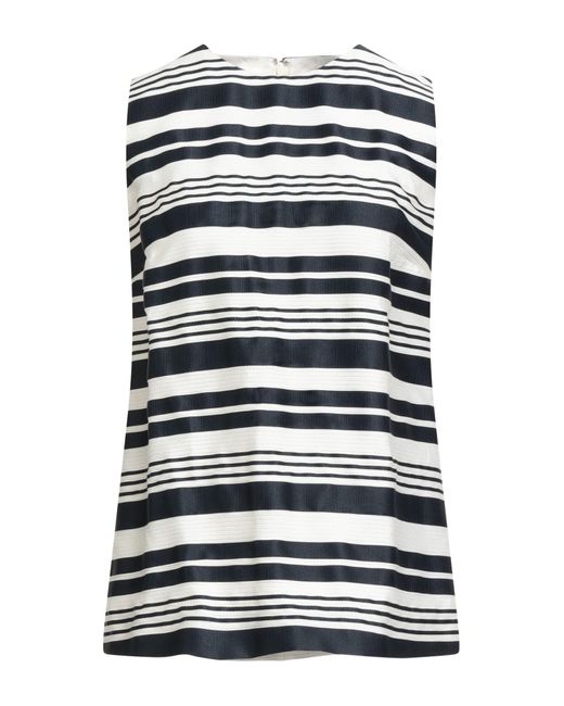RED Valentino White Top Viscose, Polyester, Polyamide