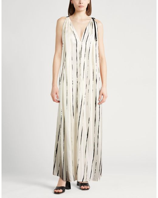 Alysi White Maxi Dresses