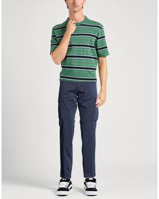 Manuel Ritz Blue Pants for men