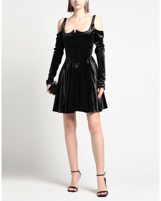 Versace Jeans Couture Black Mini Dress