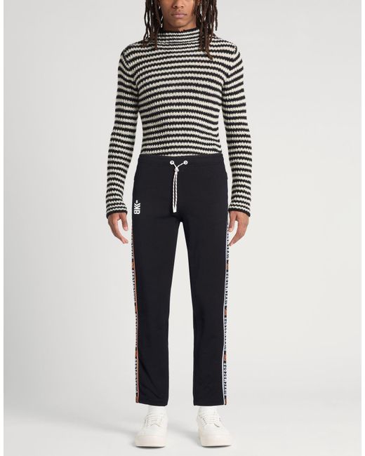 Bikkembergs Blue Pants Cotton, Elastane for men
