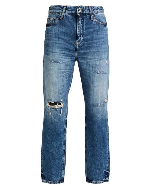 Pantalon En Jean ARMANI EXCHANGE pour homme en coloris Bleu Lyst