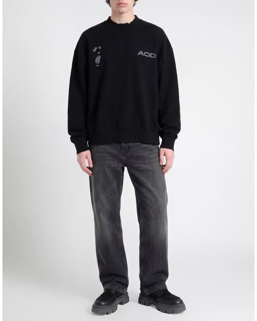 AN OTHER DATE Black Sweatshirt for men