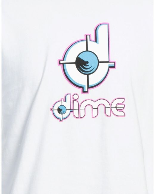 Dime White T-shirt for men