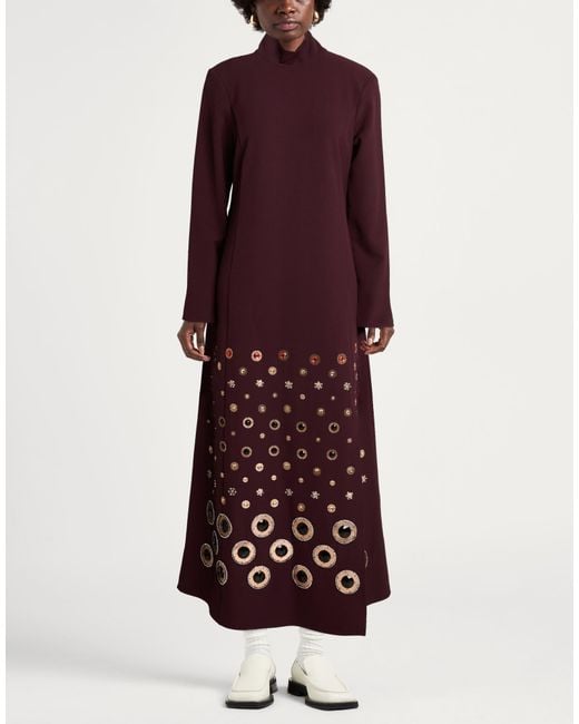 Maliparmi Purple Maxi Dresses