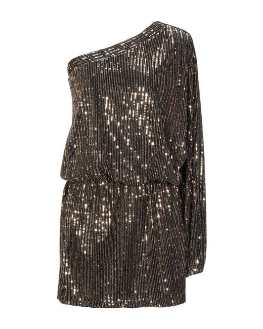 Atos Lombardini Gray Mini Dresses