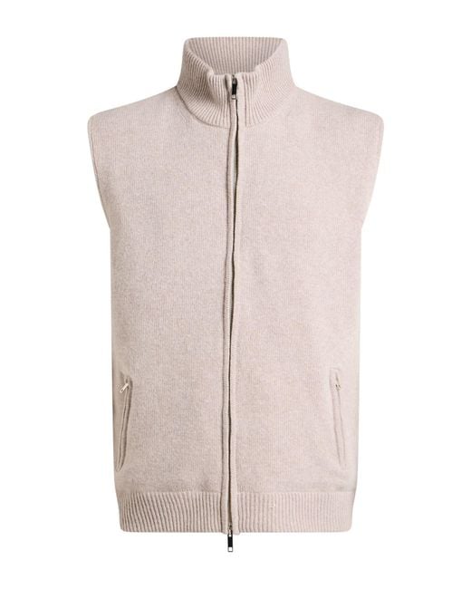 Daniele Fiesoli Pink Cardigan Merino Wool, Cashmere for men