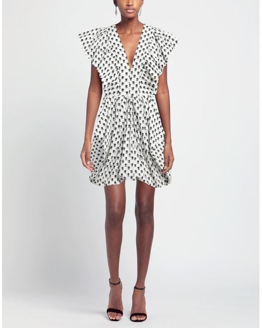 Philosophy Di Lorenzo Serafini White Mini Dress