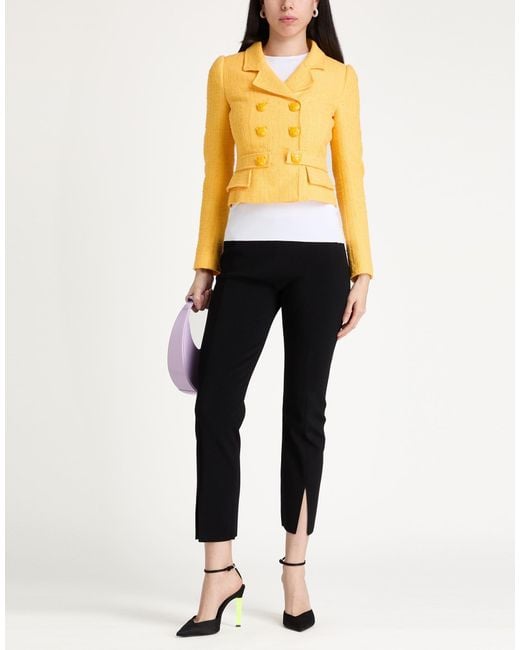 Moschino Yellow Blazer