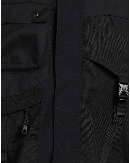 Junya Watanabe Black Jacket Nylon, Polyester for men