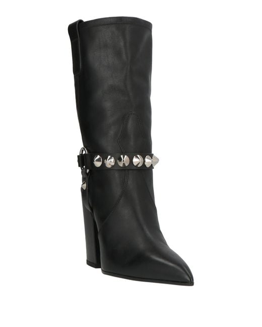 Lella Baldi Black Stiefelette