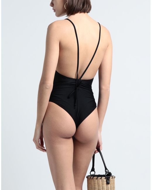 Moschino Black One-piece Swimsuit