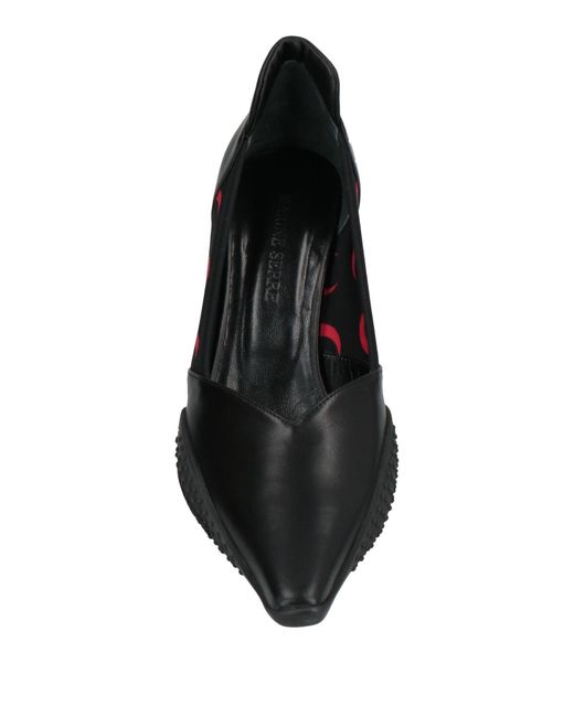 MARINE SERRE Black Pumps