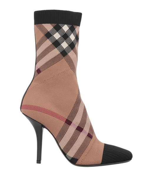 Burberry Brown Ankle Boots