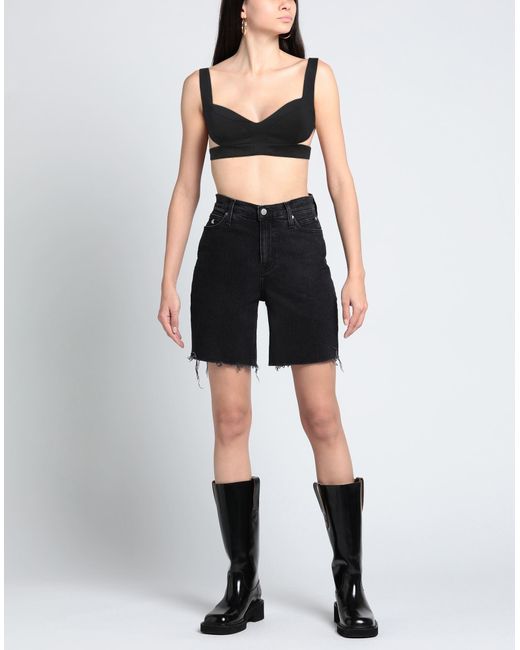 Pinko Black Top Viscose, Polyamide, Elastane