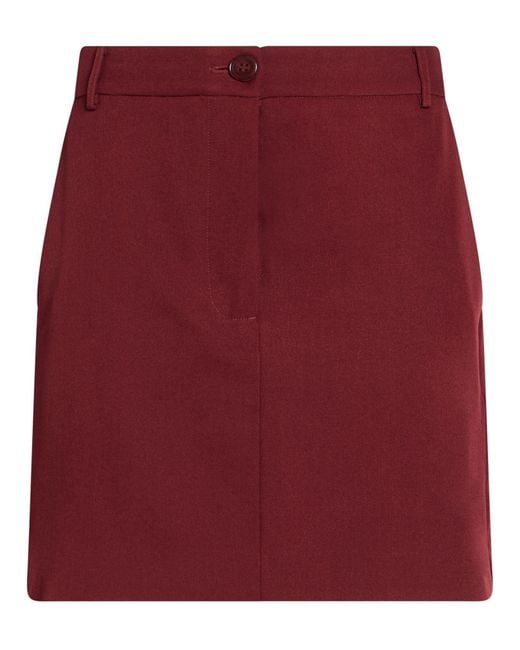 Essentiel Antwerp Red Mini Skirts