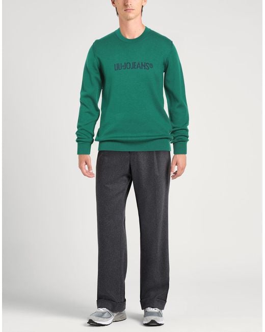 Liu Jo Green Sweaters for men