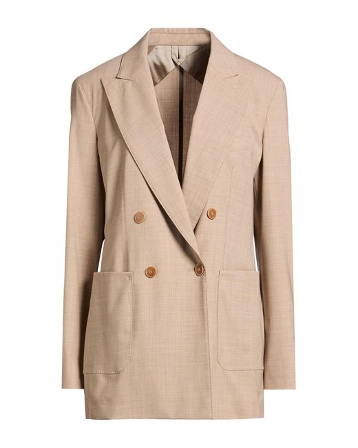 Max Mara Natural Blazer Virgin Wool, Elastane
