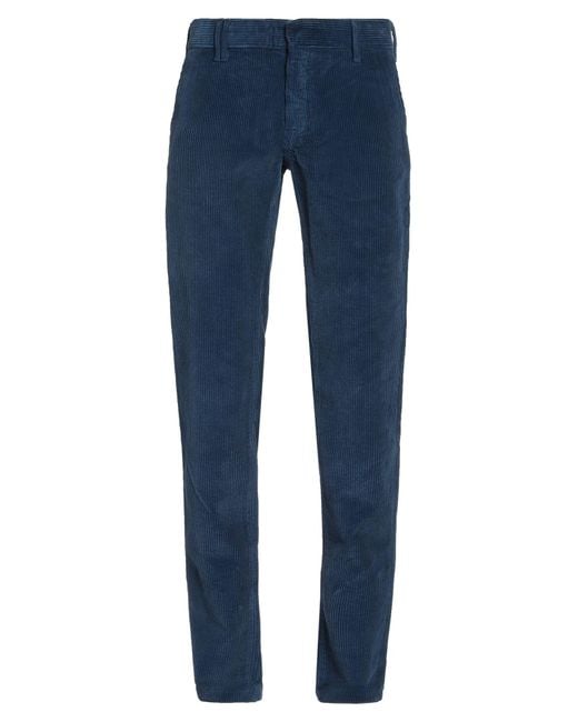 CYCLE Blue Pants Cotton for men