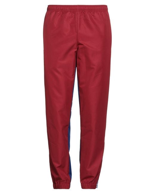 Lacoste Red Trouser for men