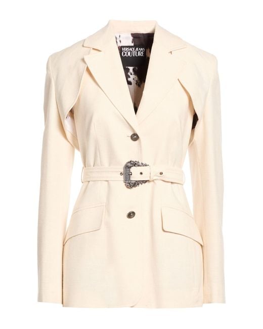 Versace Jeans Couture Natural Jacket Cotton