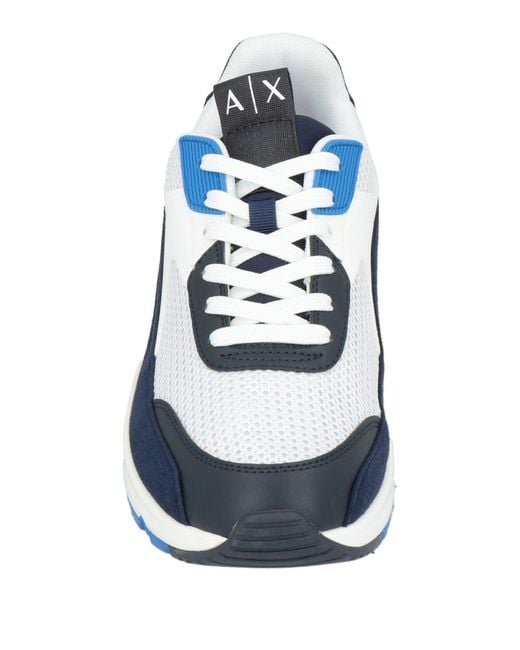 ARMANI EXCHANGE Blue Trainers for men