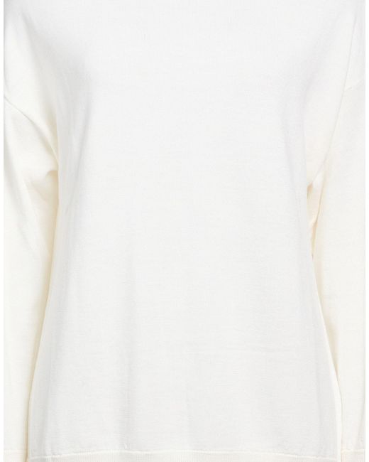 Alpha Studio White Turtlenecks